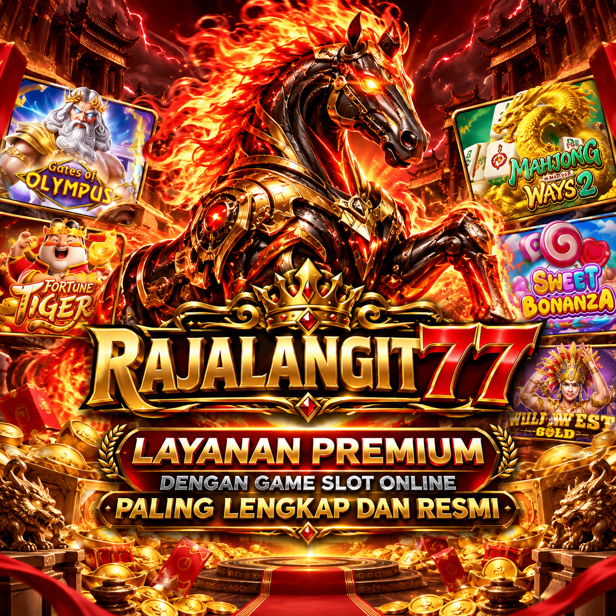 Galeri foto RAJALANGIT77 : Layanan Premium Dengan Game Slot Online Paling Lengkap Dan Resmi di Mahjong